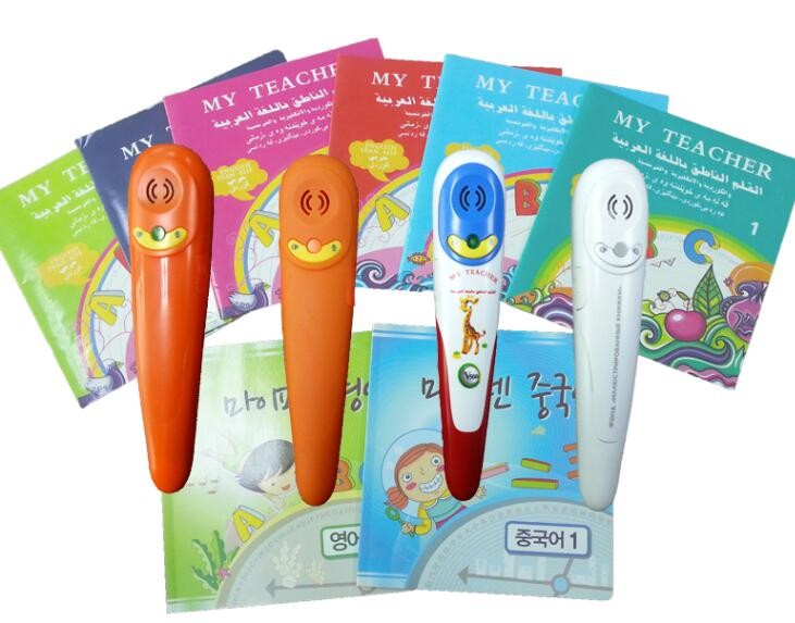 New 2018 Talking Pen Kids Smart Learning Toy Sound Books Customize Musical Read Pen 