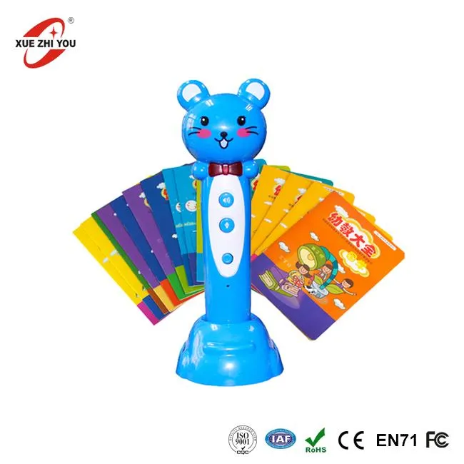 Plant yn Darllen Pen Gyda Llyfr Sain