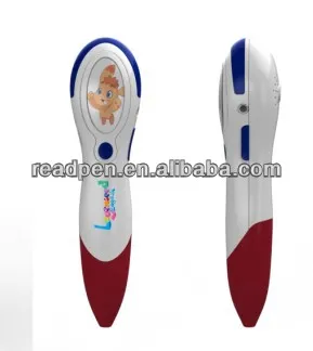 Mae cyn-ysgol plant plant tegan hud dysgu darllen sganiwr digidol Pen gyda llyfrau stori ddoniol