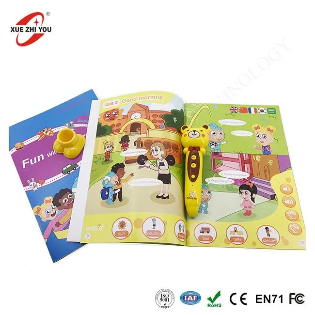 Myfyrwyr yn Dysgu Llyfrau Sain Smart Pen