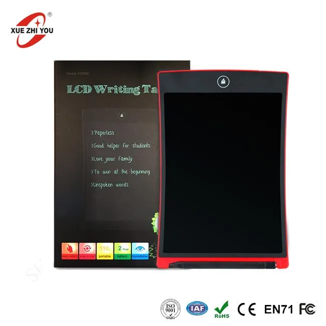 Tabled Ysgrifennu LCD 8.5inch Pad Write Board Digital