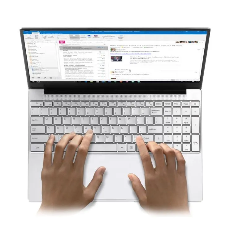 New 15.6 ar Intel Celeron J3455 8G 256G/512 IPS 1920 * 1080 Laptop