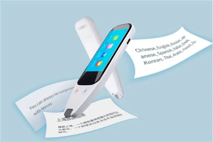 Sganiau Ieithoedd Sganiwr Pen Cyfieithydd Pen Cyfieithydd Cludadwy Symudol Cyfieithiad Ar Unwaith