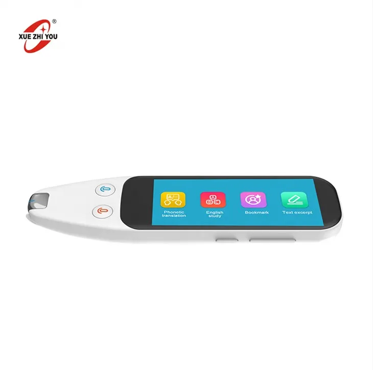 Xuezhiyou Cerddoriaeth a Gefnogir Sbaeneg Dysgu Saesneg Tsieinëeg Attach Talking Pen Book