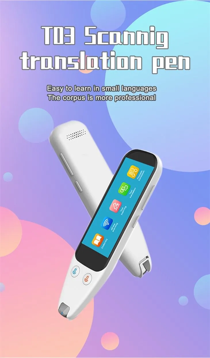 Dyfais OCR Pen Darllen Digidol Cefnogi Cyfieithu Amlieithog