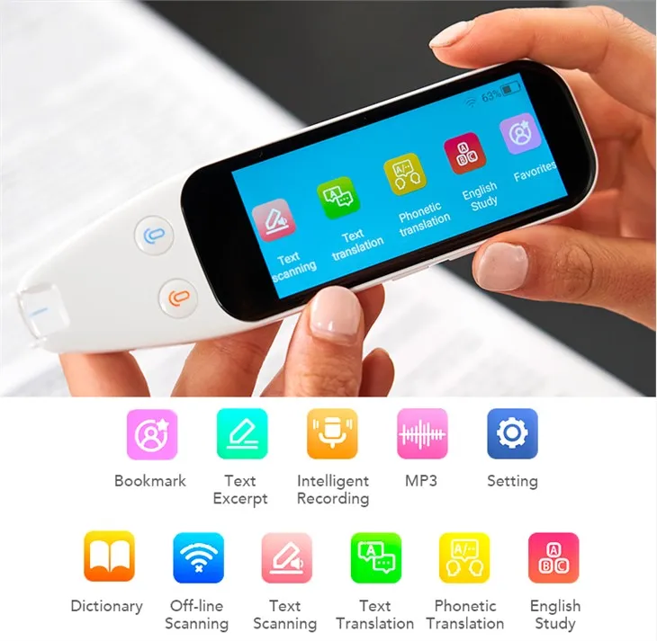 Darllenydd Technoleg Adnabod Cymeriad Optegol Pen